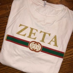 Zeta (ZTA) logo T-shirt